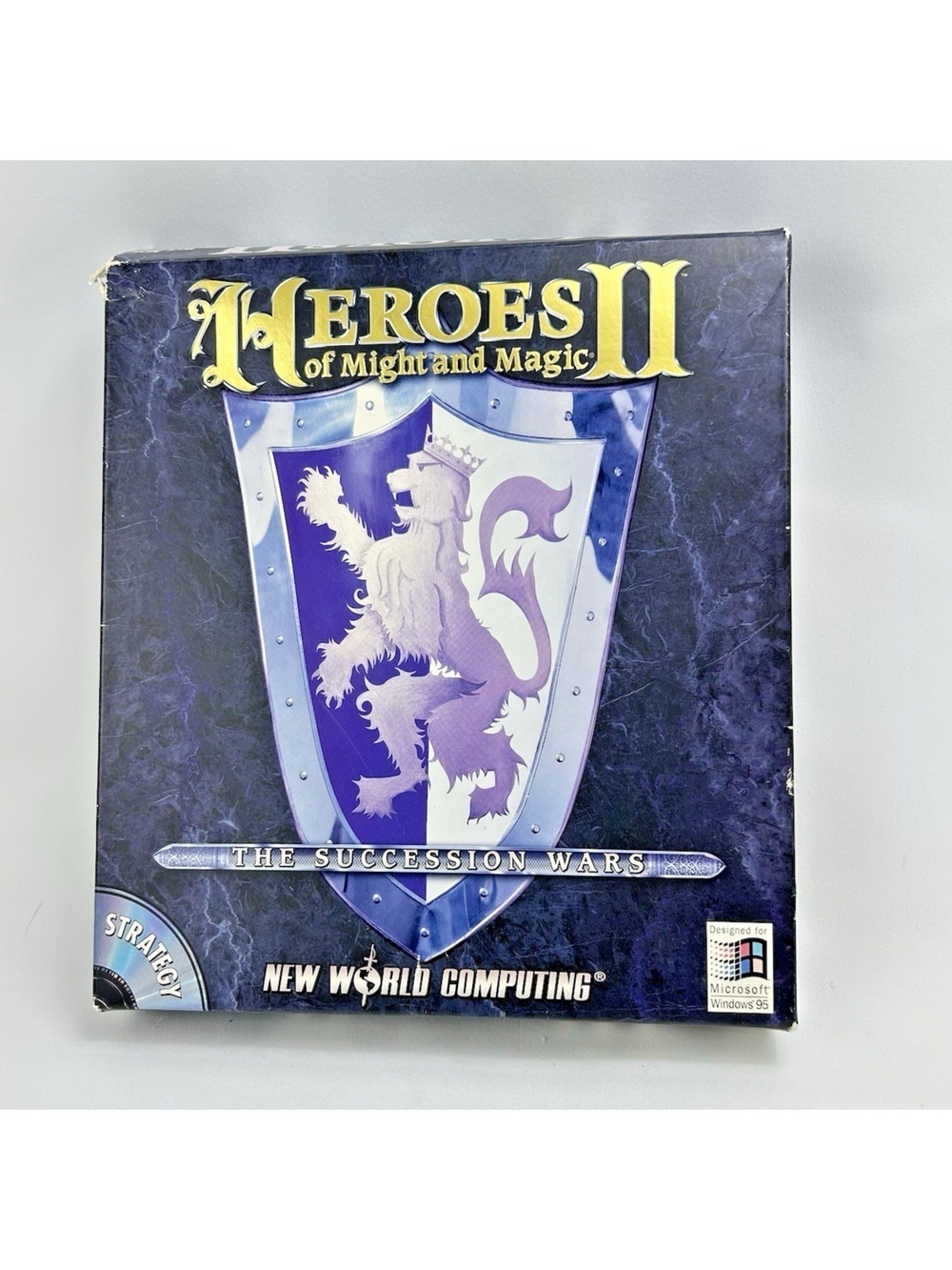 Heroes of Might and Magic II 2 The Succession Wars Win 95 PC CD-Rom 1996 Read